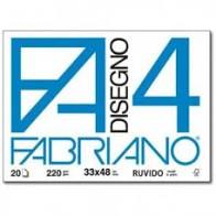 Blocco disegno 4 angoli F 4 Fabriano 20 fg. ruvidi cm.33x48 - Cartoarte Blocco disegno 4 angoli F 4 Fabriano 20 fg. ruvidi cm.33x48 - Cartoarte