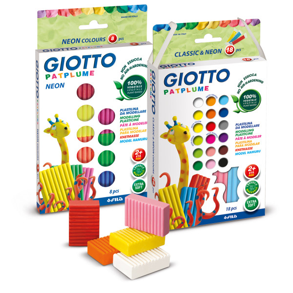 Plastilina da modellare patplume 10 colori ass.100% vegetale - Cartoarte Plastilina da modellare patplume 10 colori ass.100% vegetale - Cartoarte
