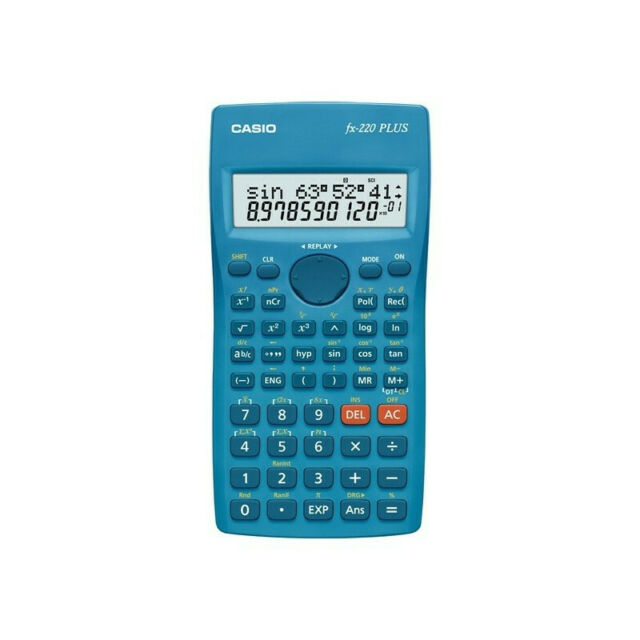 Calcolatrice scientifica casio fx-220 plus 181 funzioni - Cartoarte Calcolatrice scientifica casio fx-220 plus 181 funzioni - Cartoarte