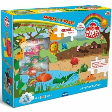 Didò model & puzzle modella gioca e crea art.345400 - Cartoarte Didò model & puzzle modella gioca e crea art.345400 - Cartoarte