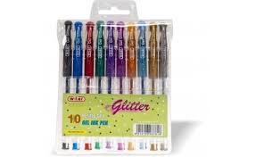 Penne gel glitter conf.10 penne colori assortiti - Cartoarte Penne gel glitter conf.10 penne colori assortiti - Cartoarte