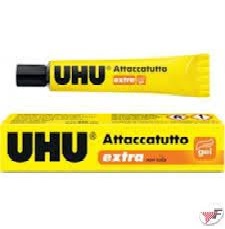 Uhu attaccatutto extra gel tubetto 20g/ml - Cartoarte Uhu attaccatutto extra gel tubetto 20g/ml - Cartoarte