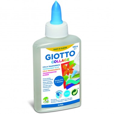 Colla collage giotto 120g. trasparente - Cartoarte Colla collage giotto 120g. trasparente - Cartoarte