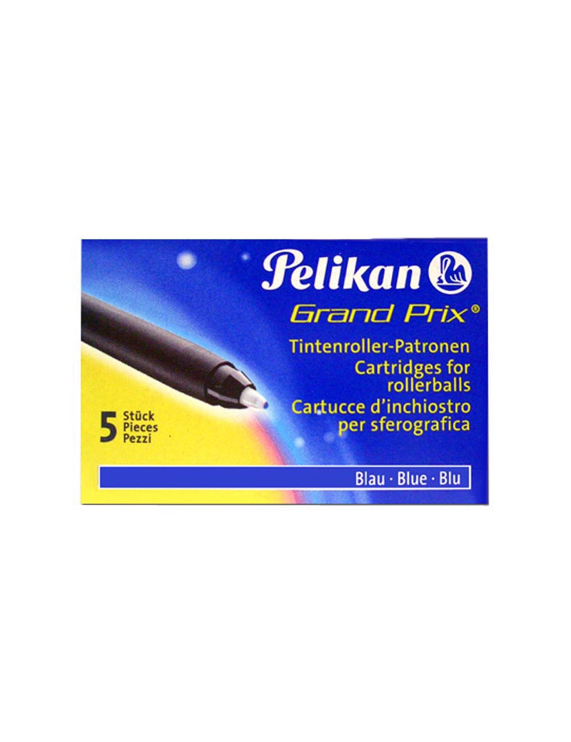 Cartucce per penna sferografica blu Pelikan KM/5 conf.5 cartucce - Cartoarte Cartucce per penna sferografica blu Pelikan KM/5 conf.5 cartucce - Cartoarte