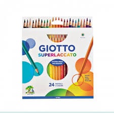 Pastelli Giotto superlaccato conf.24 colori mina diam.mm,3,8 - Cartoarte Pastelli Giotto superlaccato conf.24 colori mina diam.mm,3,8 - Cartoarte