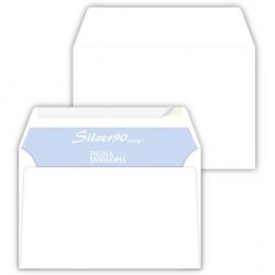 Buste commerciali silver 80 strip senza finestra mm.114x162 bianche cf.25 buste - Cartoarte Buste commerciali silver 80 strip senza finestra mm.114x162 bianche cf.25 buste - Cartoarte
