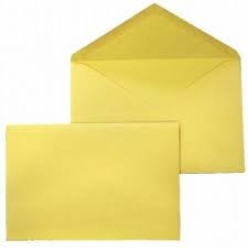 Buste commerciali giallo posta mm.180x240 bordo gommato cf.25 buste - Cartoarte Buste commerciali giallo posta mm.180x240 bordo gommato cf.25 buste - Cartoarte