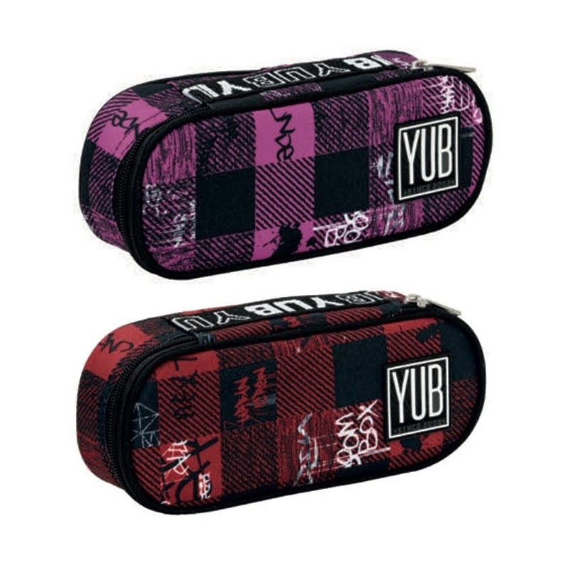 Bustina con cerniera Round plus Yub urban - Cartoarte Bustina con cerniera Round plus Yub urban - Cartoarte