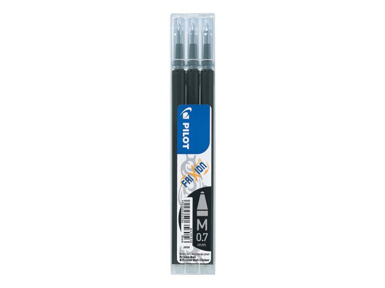 Refill frixion mm.0.7 nero conf.3 pz. - Cartoarte Refill frixion mm.0.7 nero conf.3 pz. - Cartoarte