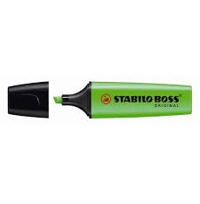 Evidenziatore stabilo boss original fluorescente verde 70/33 - Cartoarte Evidenziatore stabilo boss original fluorescente verde 70/33 - Cartoarte