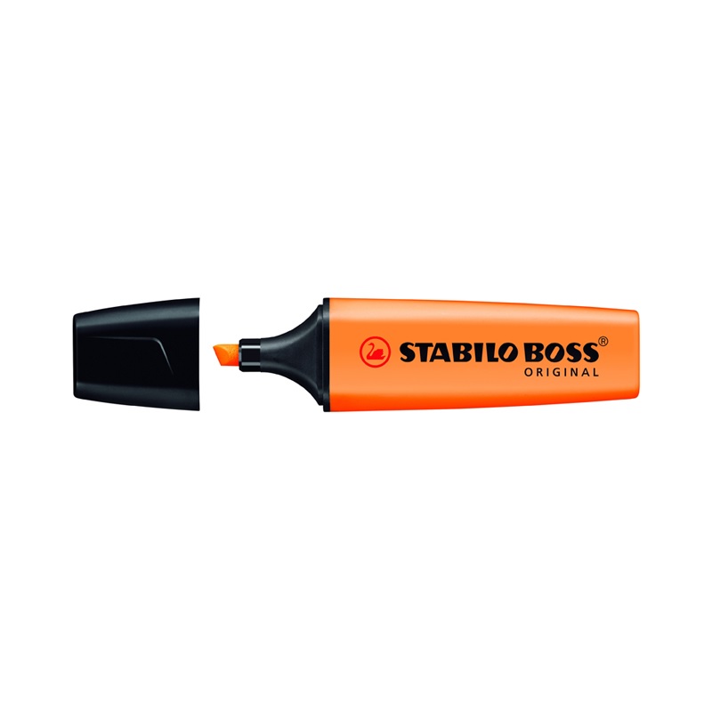 Evidenziatore stabilo boss original fluorescente arancio 70/54 - Cartoarte Evidenziatore stabilo boss original fluorescente arancio 70/54 - Cartoarte