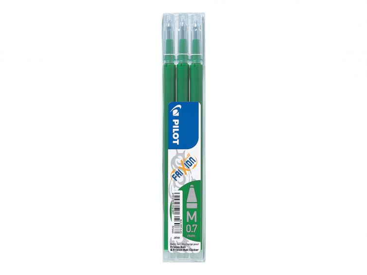 Refill frixion mm.0.7 verde conf.3 pz. - Cartoarte Refill frixion mm.0.7 verde conf.3 pz. - Cartoarte