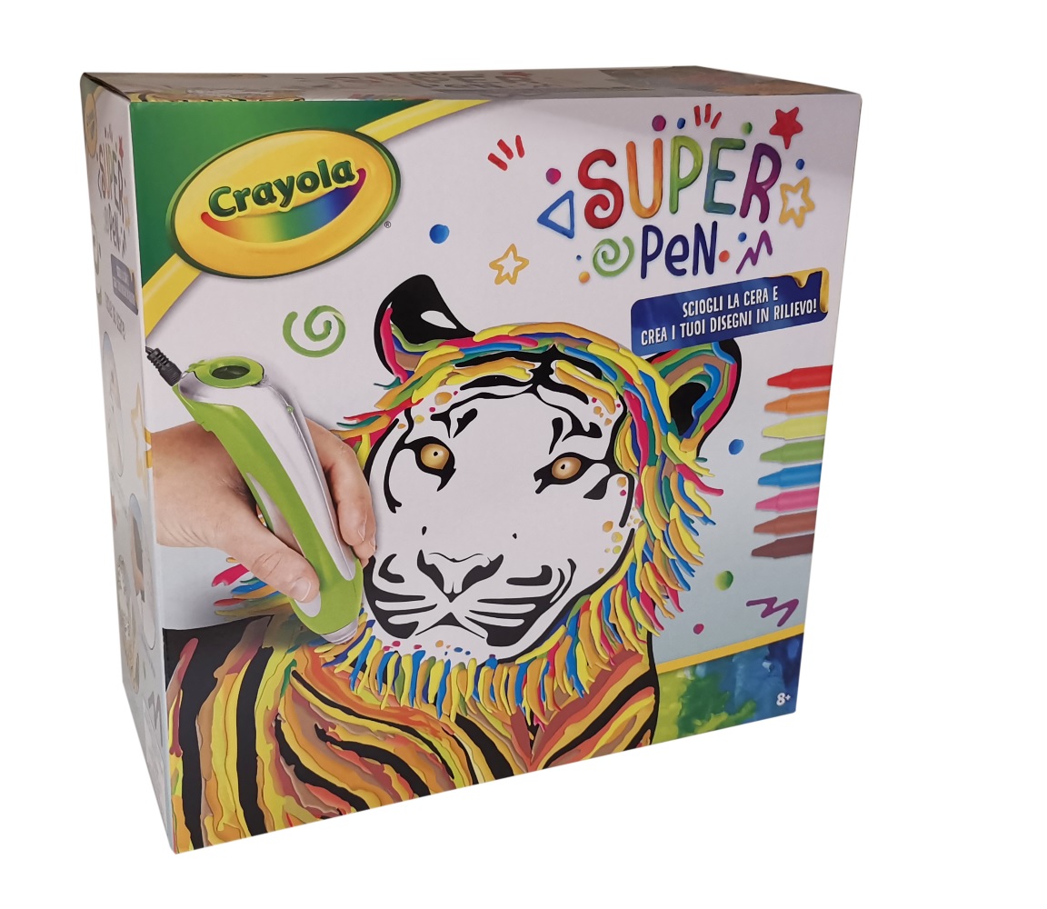 Crayola Super pen Tigre art. 0395 - Cartoarte Crayola Super pen Tigre art. 0395 - Cartoarte