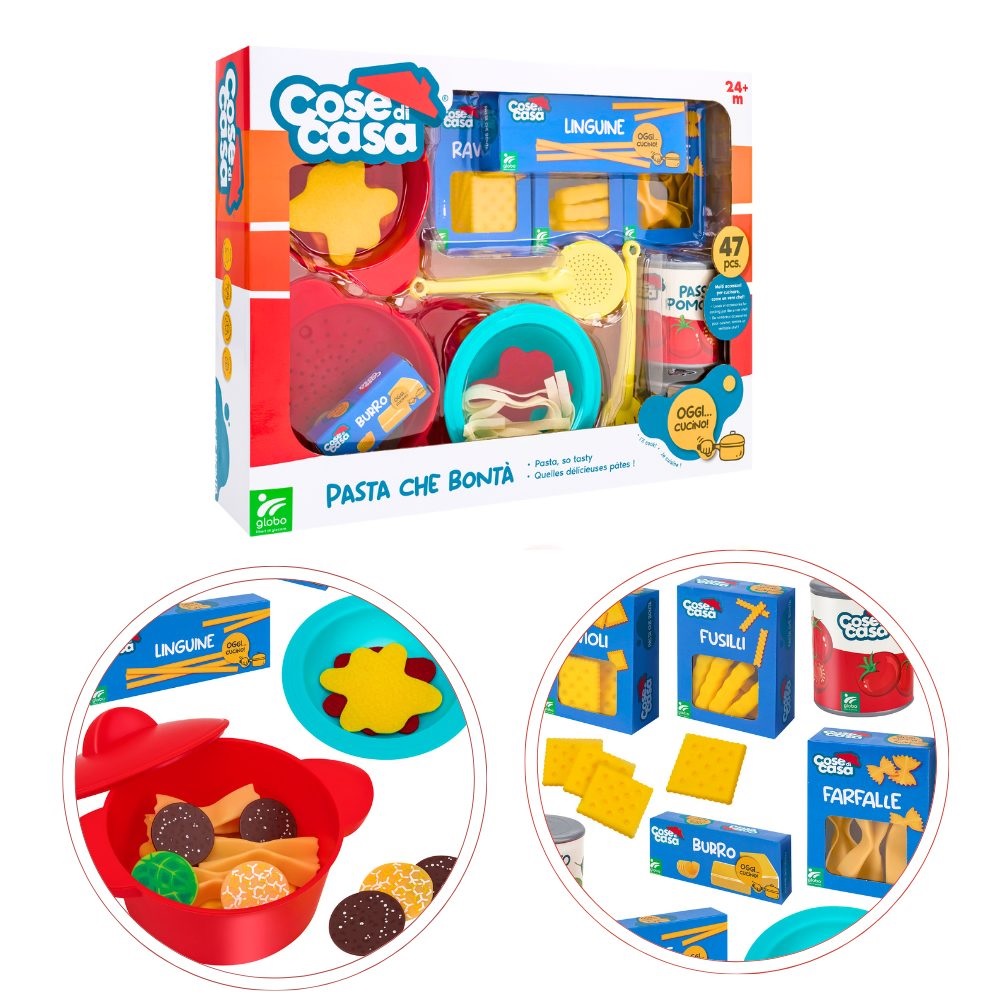 Set da cucina e pasta cose di casa pz.47 assortiti - Cartoarte Set da cucina e pasta cose di casa pz.47 assortiti - Cartoarte