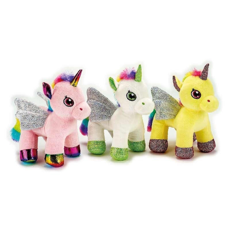 Peluche Unicorno medio cm.24 - Cartoarte Peluche Unicorno medio cm.24 - Cartoarte