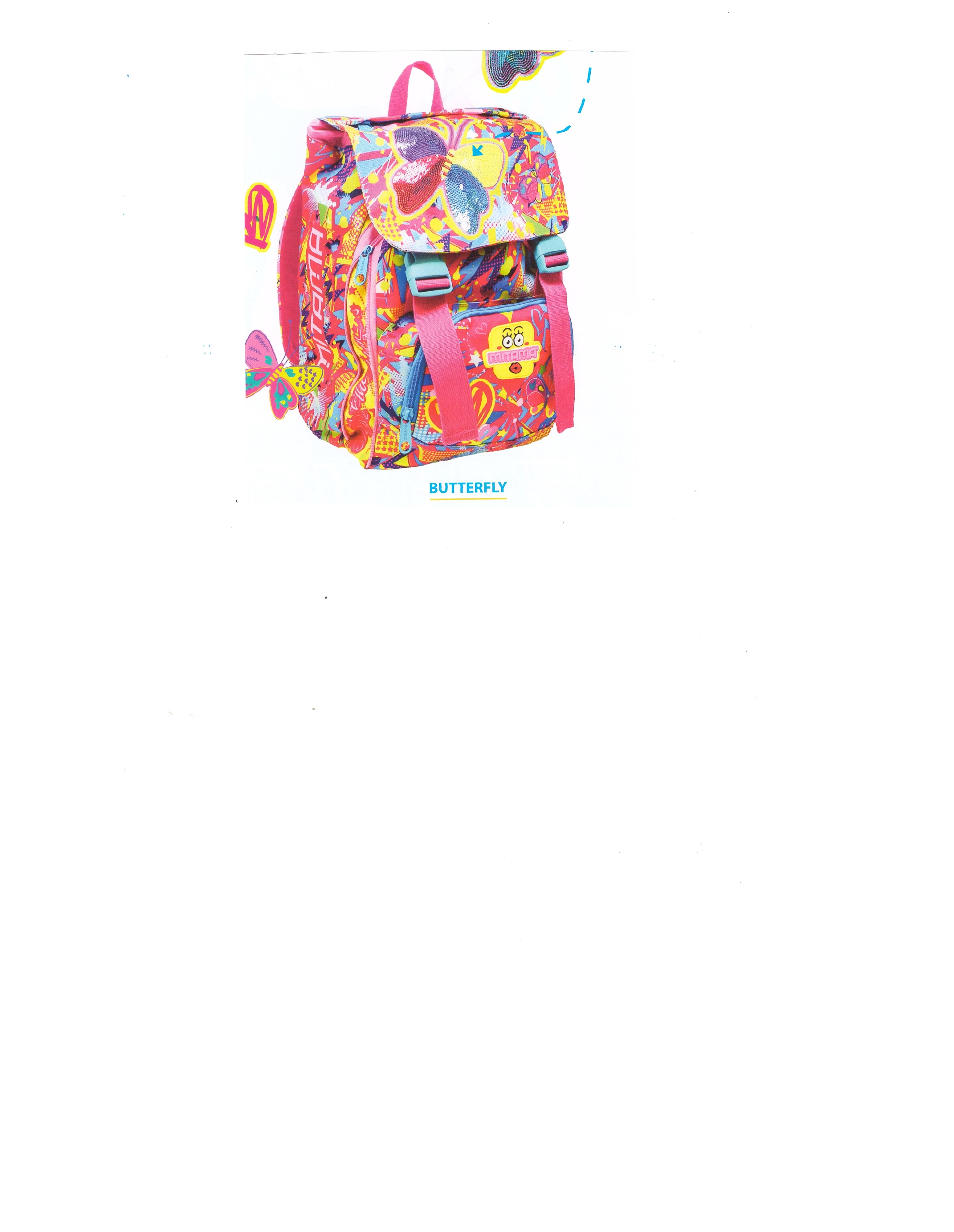 Zaino estensibile 4 zip mix girl Mitama - Cartoarte Zaino estensibile 4 zip mix girl Mitama - Cartoarte