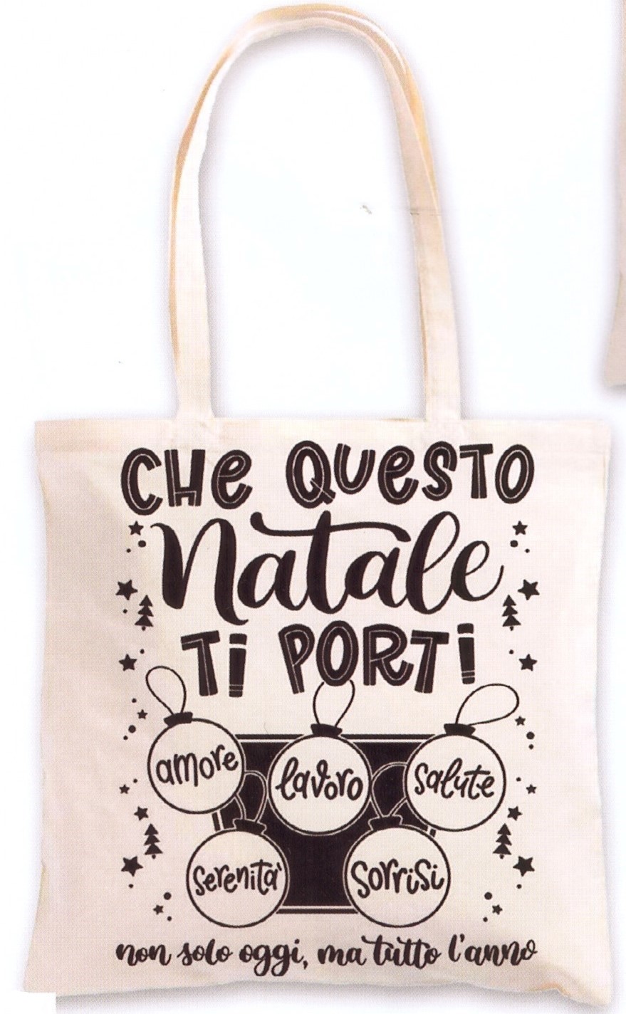 Shopper cm.38x42 Manici lunghi 100% cotone naturale - Cartoarte Shopper cm.38x42 Manici lunghi 100% cotone naturale - Cartoarte