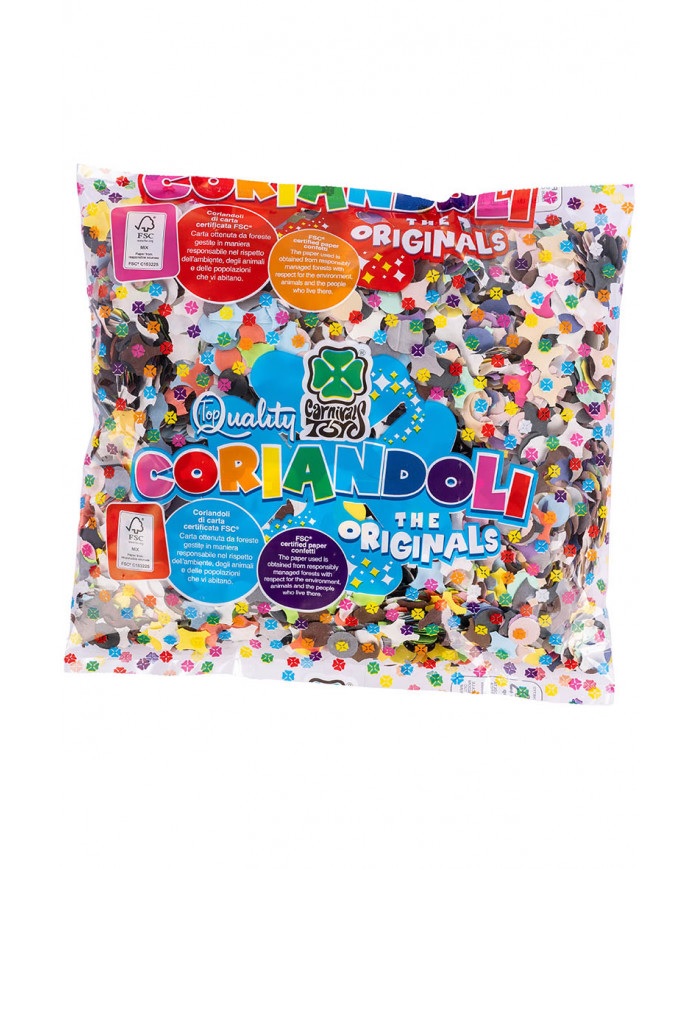 Coriandolo multicolor gr.1000 art.4537 - Cartoarte Coriandolo multicolor gr.1000 art.4537 - Cartoarte