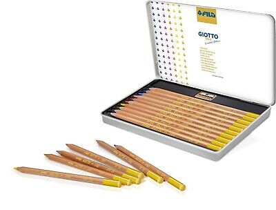 Pastelli Giotto Gold 10 colori edizione limitata mina diam.3,8 mm. - Cartoarte Pastelli Giotto Gold 10 colori edizione limitata mina diam.3,8 mm. - Cartoarte