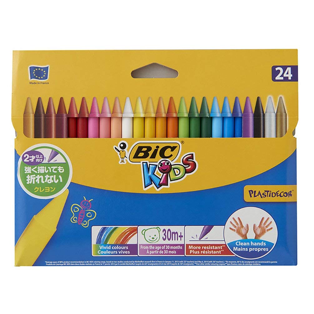 Pastelli a cera Plastidecor 24 colori - Cartoarte Pastelli a cera Plastidecor 24 colori - Cartoarte
