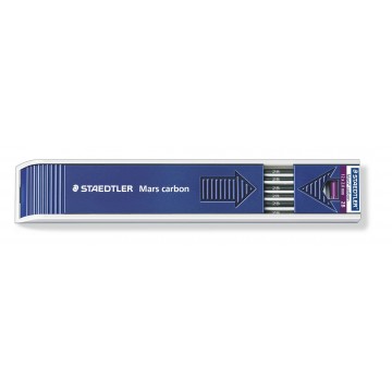Staedtler astuccio 12 mine mm.2 Mars Lumograph 200 - 7H - Cartoarte Staedtler astuccio 12 mine mm.2 Mars Lumograph 200 - 7H - Cartoarte