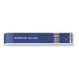 Staedtler astuccio 12 mine mm.2 Mars Lumograph 200 - B - Cartoarte Staedtler astuccio 12 mine mm.2 Mars Lumograph 200 - B - Cartoarte