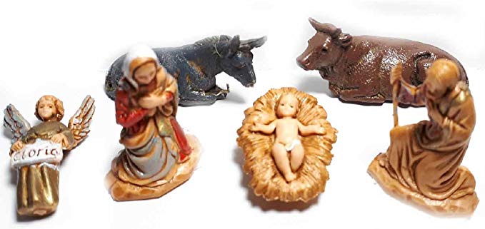Natività per presepe cm.3,5 bustina 6 pezzi art.426036300 - Cartoarte Natività per presepe cm.3,5 bustina 6 pezzi art.426036300 - Cartoarte