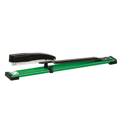 Cucitrice da tavolo in metallo a braccio lungo lunghezza 31 cm. - Cartoarte Cucitrice da tavolo in metallo a braccio lungo lunghezza 31 cm. - Cartoarte